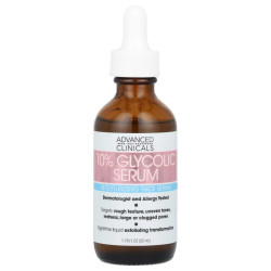 Сыворотка с гликолевой кислотой 10%, Advanced Clinicals 10% Glycolic Serum, 52 мл