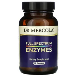 Ферменты полный спектр, Full Spectrum Enzymes Dr. Mercola, 90 капсул