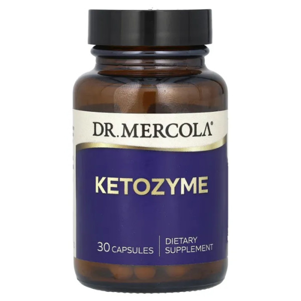 Ферменты, Ketozyme, Dr. Mercola, 30 капсул