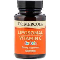Витамин C, липосомальный, для детей, Dr. Mercola Liposomal Vitamin C, 30 капсул