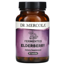 Бузина ферментированная органическая, Dr. Mercola Fermented Elderberry, 60 таблеток