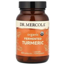 Ферментована куркума, Dr. Mercola Fermented Turmeric, 60 капсул