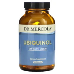 Убихинол 200 мг, Ubiquinol Dr. Mercola, 90 капсул