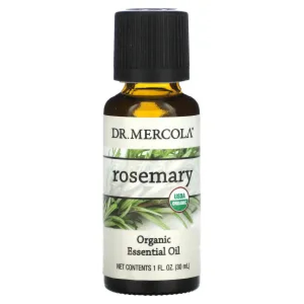 Розмарин, ефірна олія, Essential Oil Rosemary, Dr. Mercola, органічна, 30 мл