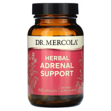Трав'яна підтримка надниркових залоз, Dr. Mercola Herbal Adrenal Support, 60 капсул