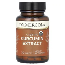 Куркумін екстракт, Curcumin Extract Dr. Mercola, 30 таблеток