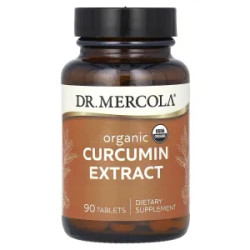 Куркумін екстракт, Curcumin Extract Dr. Mercola, 90 таблеток