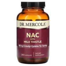 NAC 250 мг Pterostilbene Dr. Mercola, 180 капсул
