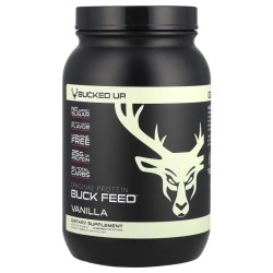 Сывороточный протеин, вкус ваниль, Bucked Up Buck Feed Original Protein, 939 г