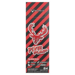 Предтренировочный комплекс без стимуляторов стики, вкус красная малина, Bucked Up Pixie Pump, 24 стика по 10,8 г