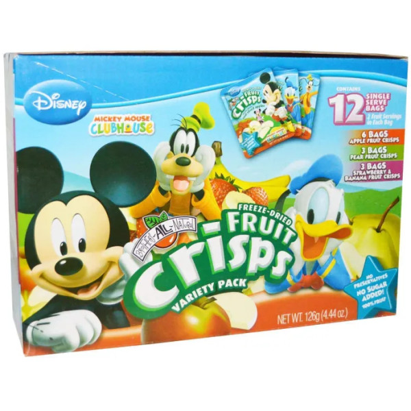 Фруктові чіпси, Fruit Crisps, Brothers-All-Natural, 12 пак.