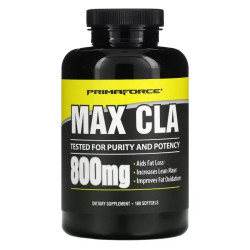 Конъюгированная линолевая кислота 2400 мг, Primaforce Max CLA, 180 капсул (800 мг в капсуле)