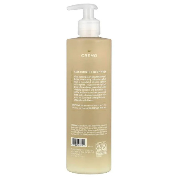 Гель для душу, Body Wash, White Jasmine Amber, Cremo, аромат білого жасмину та бурштину, 473 мл