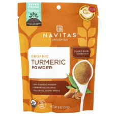 Куркума органическая порошок, Navitas Organics Organic Turmeric Powder, 227 г