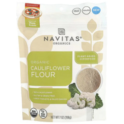 Борошно з|із| цвітної капусти органічна, Navitas Organics Organic Cauliflower Flour, 198 г