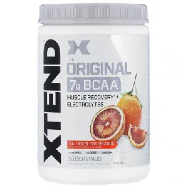Амінокислоти BCAA, The Original 7G BCAA, XTend, Scivation, червоний апельсин, 435 г