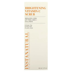 Скраб для обличчя освітлюючий з вітаміном C, InstaNatural Brightening Vitamin C Scrub, 60 мл