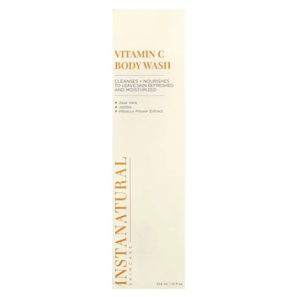 Гель для душу з вітаміном C, Vitamin C Body Wash, InstaNatural, 354 мл