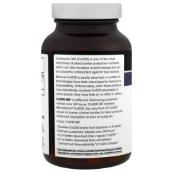 Коэнзим Q10 100 мг, пролонгированный, CoQ10-SR Quality of Life Labs, 60 капсул