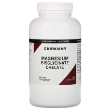 Магній хелат бісгліцинат 250 капсул, Kirkman Labs Magnesium Bisglycinate Chelate