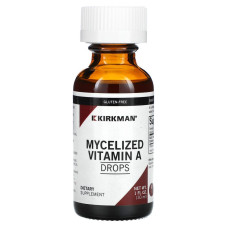 Вітамін А 30 мл, Kirkman Labs Vitamin A Liquid, рідкий