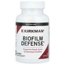 Ферменти для травлення, руйнування біоплівки, Kirkman Labs Biofilm Defense, 60 капсул
