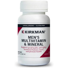 Мультивитамины и минералы для мужчин, Kirkman Men's Multi-Vitamin and Mineral, 120 вегетарианских капсул