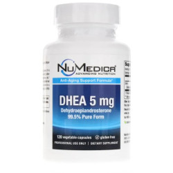 ДГЭА 5 мг, NuMedica DHEA, 120 капсул