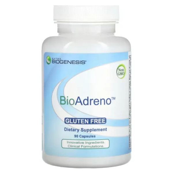 Підтримка наднирників, BioAdreno, Nutra BioGenesis, 90 капсул