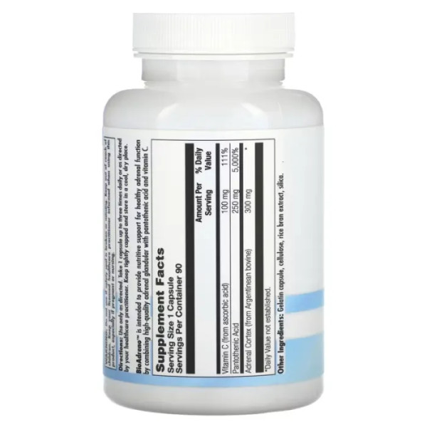 Підтримка наднирників, BioAdreno, Nutra BioGenesis, 90 капсул
