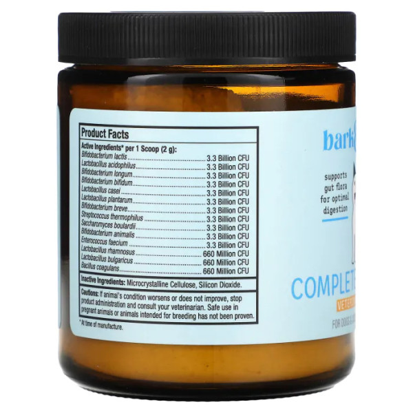 Пробіотики для котів та собак, Bark & Whiskers, Complete Probiotics, Dr. Mercola, 90 г.