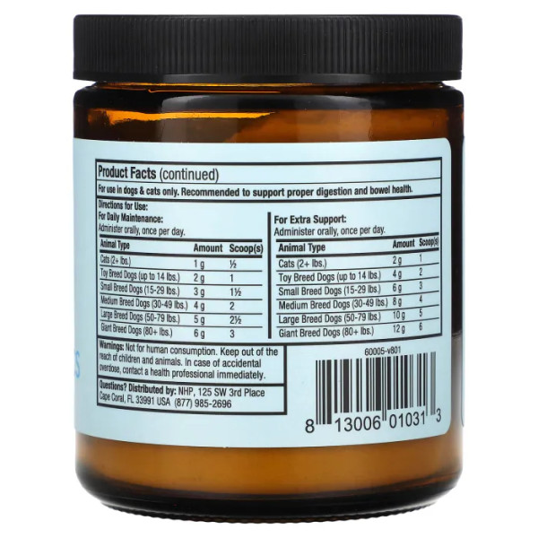 Пробіотики для котів та собак, Bark & Whiskers, Complete Probiotics, Dr. Mercola, 90 г.