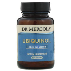 Убіхінол 100 мг, Dr. Mercola Ubiquinol, 30 капсул