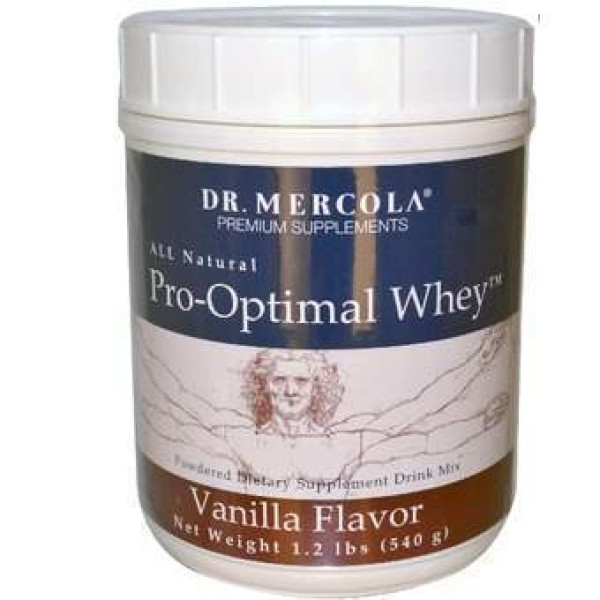 Сироватковий протеїн, ваніль, Whey, Dr. Mercola, 540 г