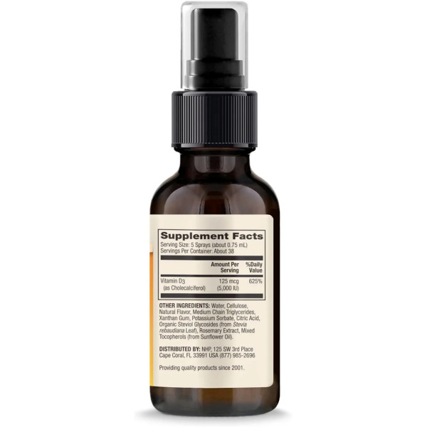 Вітамін D3, Vitamin D, Dr. Mercola, підтримує імунітет та здоров'я суглобів, смак апельсина, 5000 МО, 25 мл.