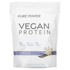 Протеїн веганський, Dr Mercola Vegan Protein, смак ваніль, 690 г