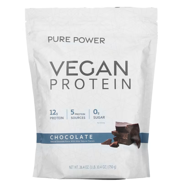 Протеїн для веганів, шоколад, Vegan Protein, Dr. Mercola, порошок, 750 г