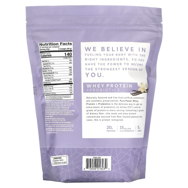 Сироватковий протеїн, ваніль, Protein, Dr. Mercola, порошок, 880 г