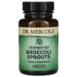 Брокколи ростки ферментированные, Dr. Mercola Broccoli Sprouts, 30 капсул