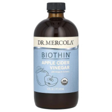 Яблучний оцет, органік, солодкий, Dr. Mercola Apple Cider Vinegar, 473 мл