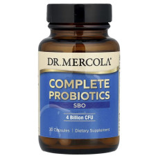 Пробиотики SBO 4 млрд КОЕ, Dr. Mercola Complete Probiotics SBO, 30 капсул