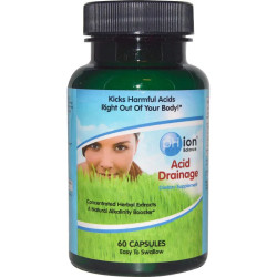 Добавка для очищення організму, pHion Balance Acid Drainage, 60 капсул