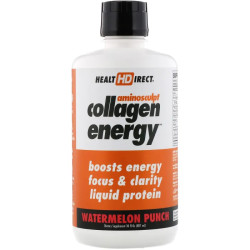 Колаген, Health Direct AminoSculpt Collagen Energy, смак кавун, 887 мл