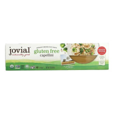Паста із коричневого рису, Jovial Organic Brown Rice Pasta Capellini, 340 г