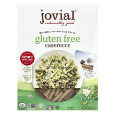 Паста із коричневого рису, Jovial Organic Brown Rice Pasta Caserecce, 340 г