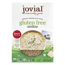 Паста із коричневого рису, Jovial Organic Brown Rice Pasta Stelline, 340 г
