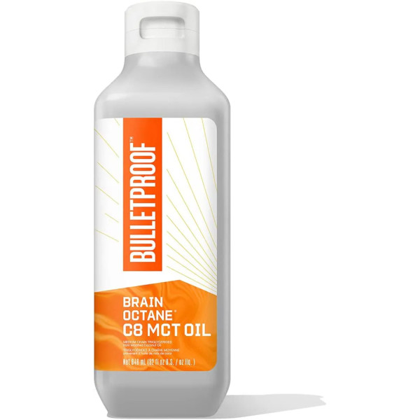 Октанове масло для мозку, Brain Octane MCT Oil, BulletProof, 946 мл