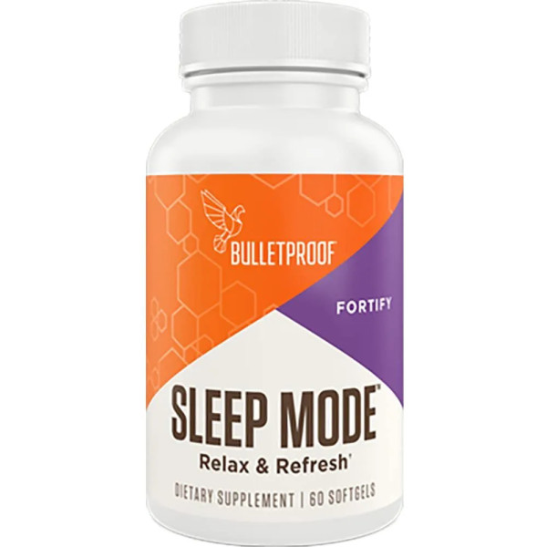 Здоровий сон, Sleep Mode, Bulletproof, 60 гелевих капсул