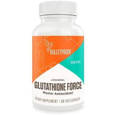 Глутатіон ліпосомальний 500 мг, Glutathione Force Bulletproof, 90 вегетаріанських капсул