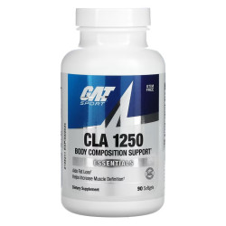 Кон'югована лінолева кислота CLA 1250, CLA 1250 GAT, 90 гелевих капсул